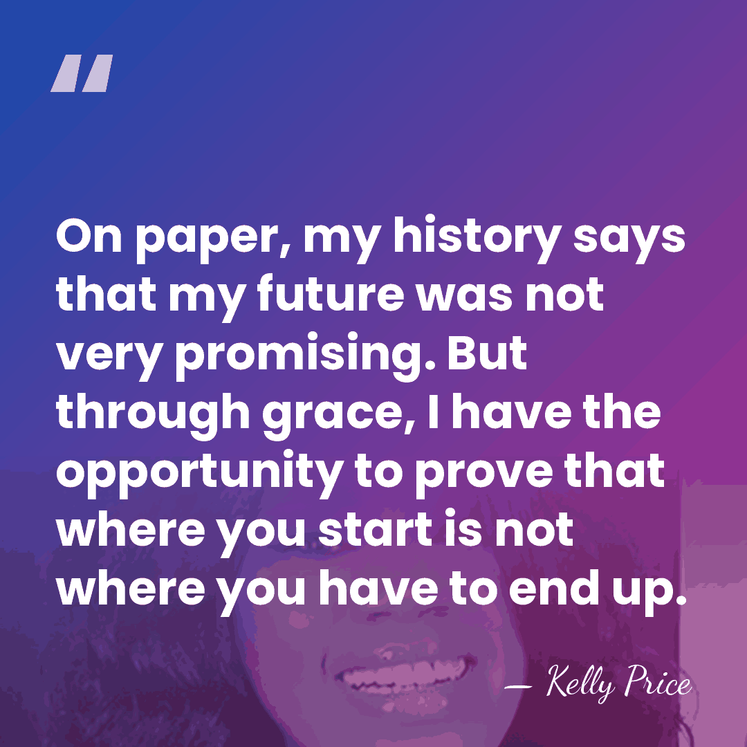 On paper, my history says that my future was not very promising.&hellip; - Kelly Price