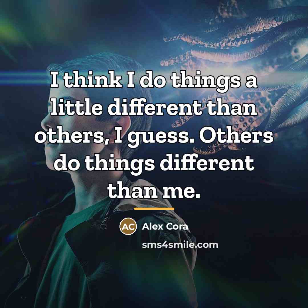 “I think I do things a little different than others,…” quote by Alex Cora