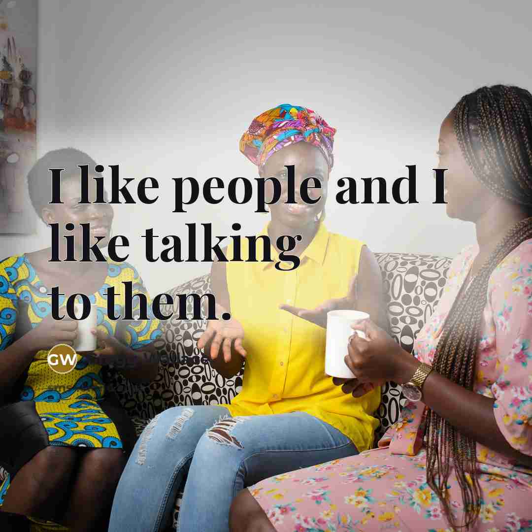 “I like people and I like talking to them.…” quote by Gregg Wallace