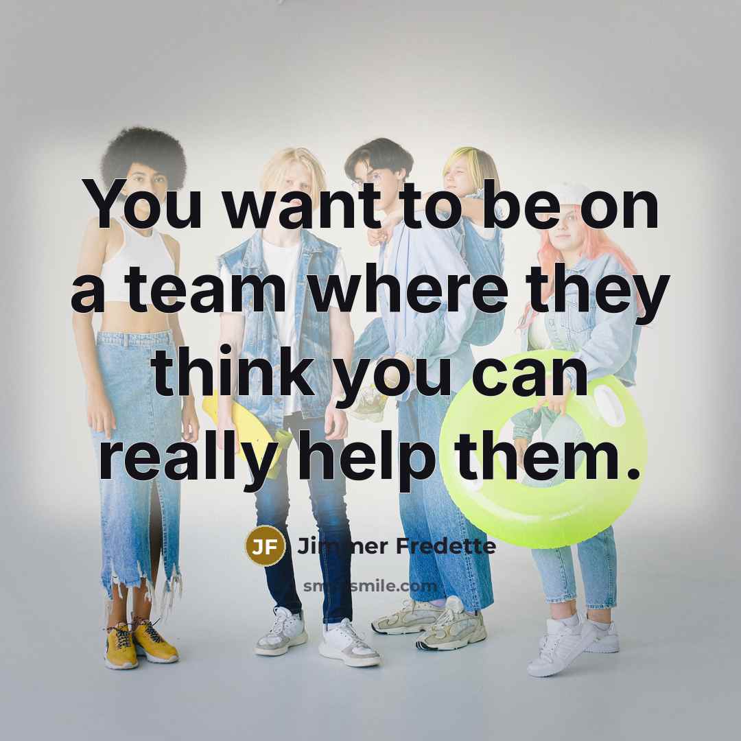 “You want to be on a team where they think…” quote by Jimmer Fredette