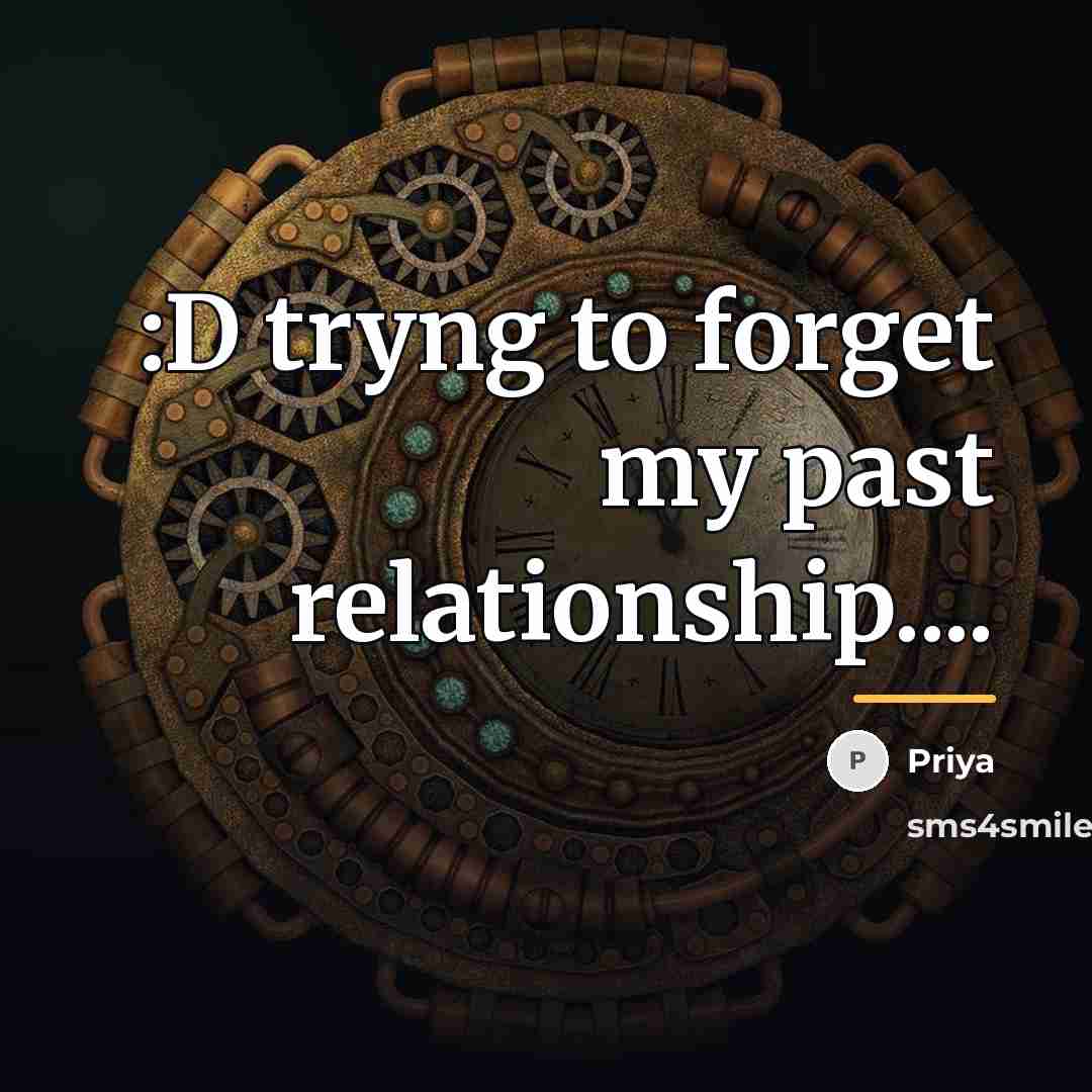 “:D tryng to forget my past relationship....…” quote by Priya