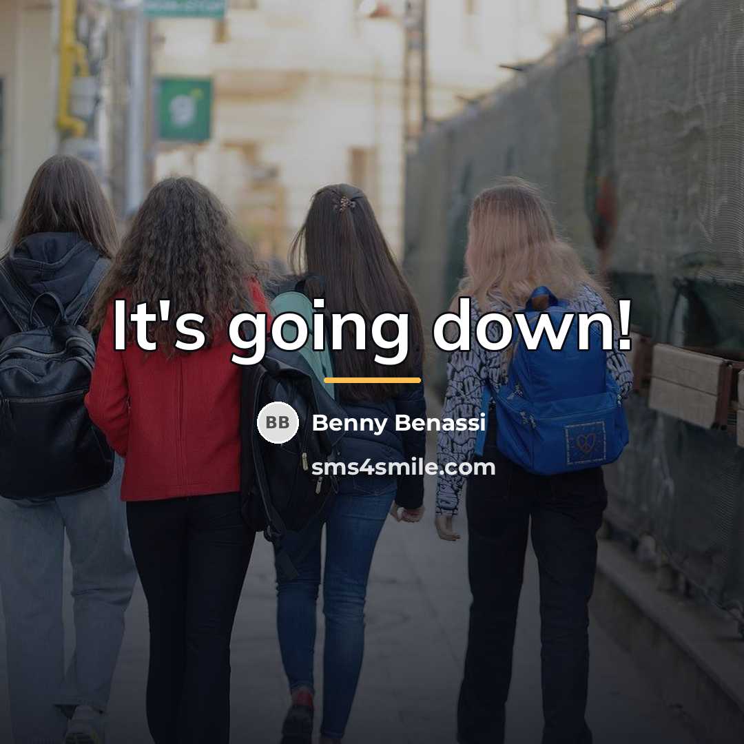 “It's going down!…” quote by Benny Benassi