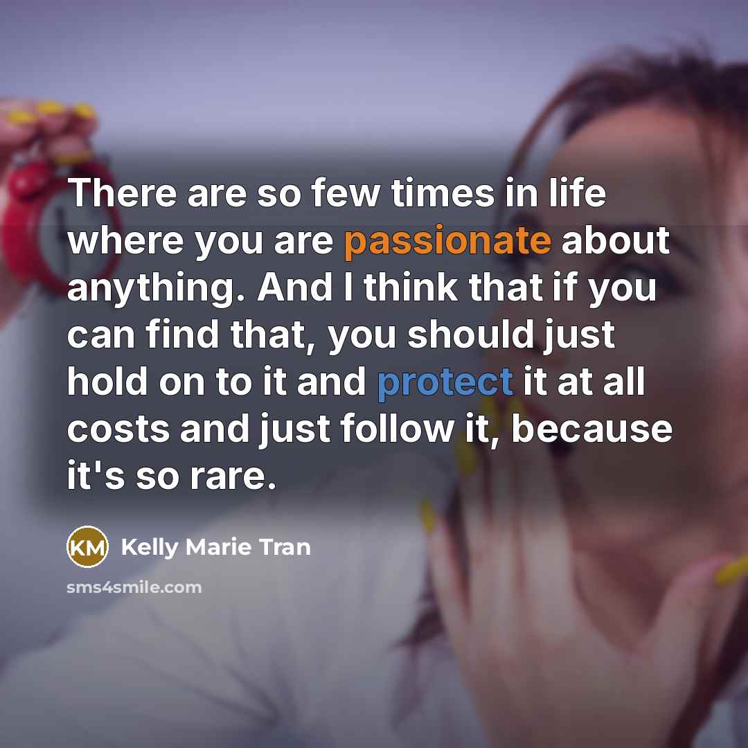 “There are so few times in life where you are…” quote by Kelly Marie Tran