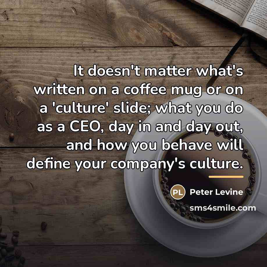 “It doesn't matter what's written on a coffee mug or…” quote by Peter Levine