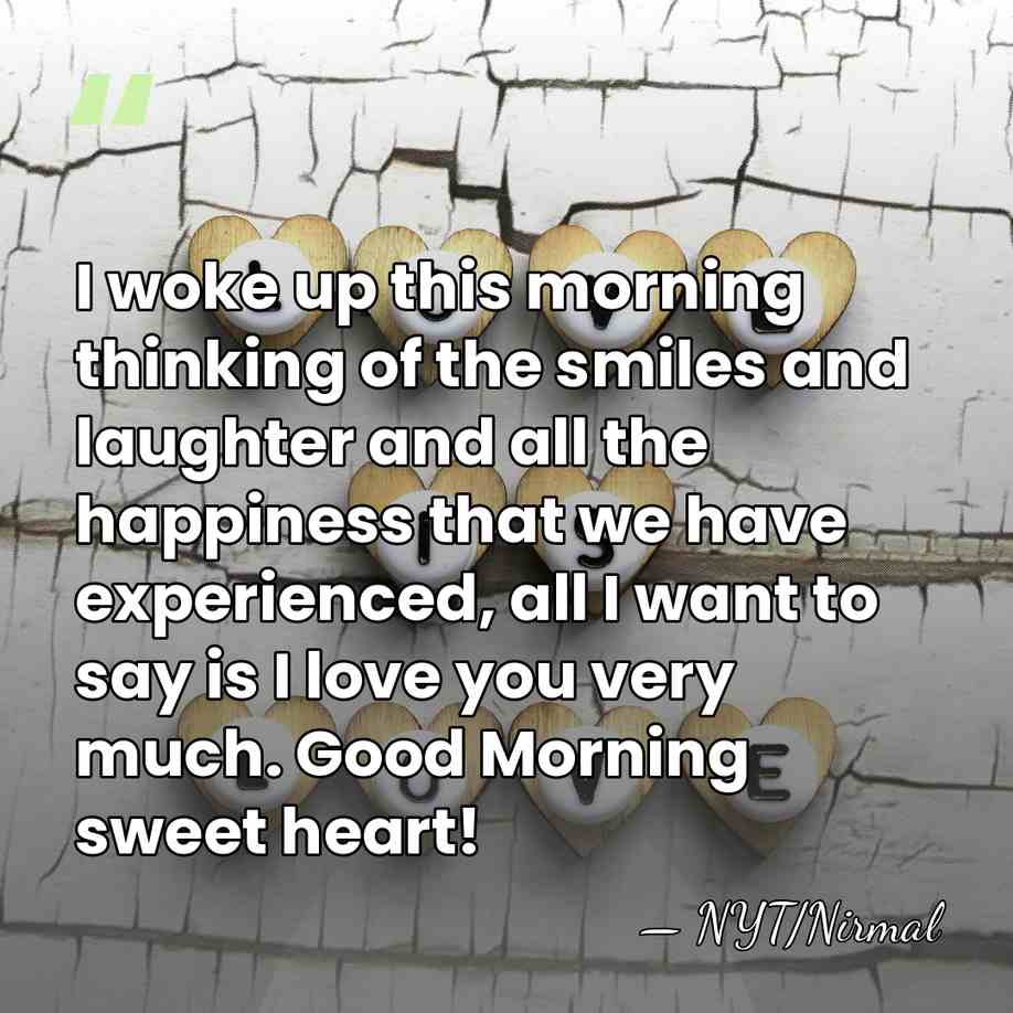 I woke up this morning thinking of the smiles and laughter and&hellip; - NYT/Nirmal