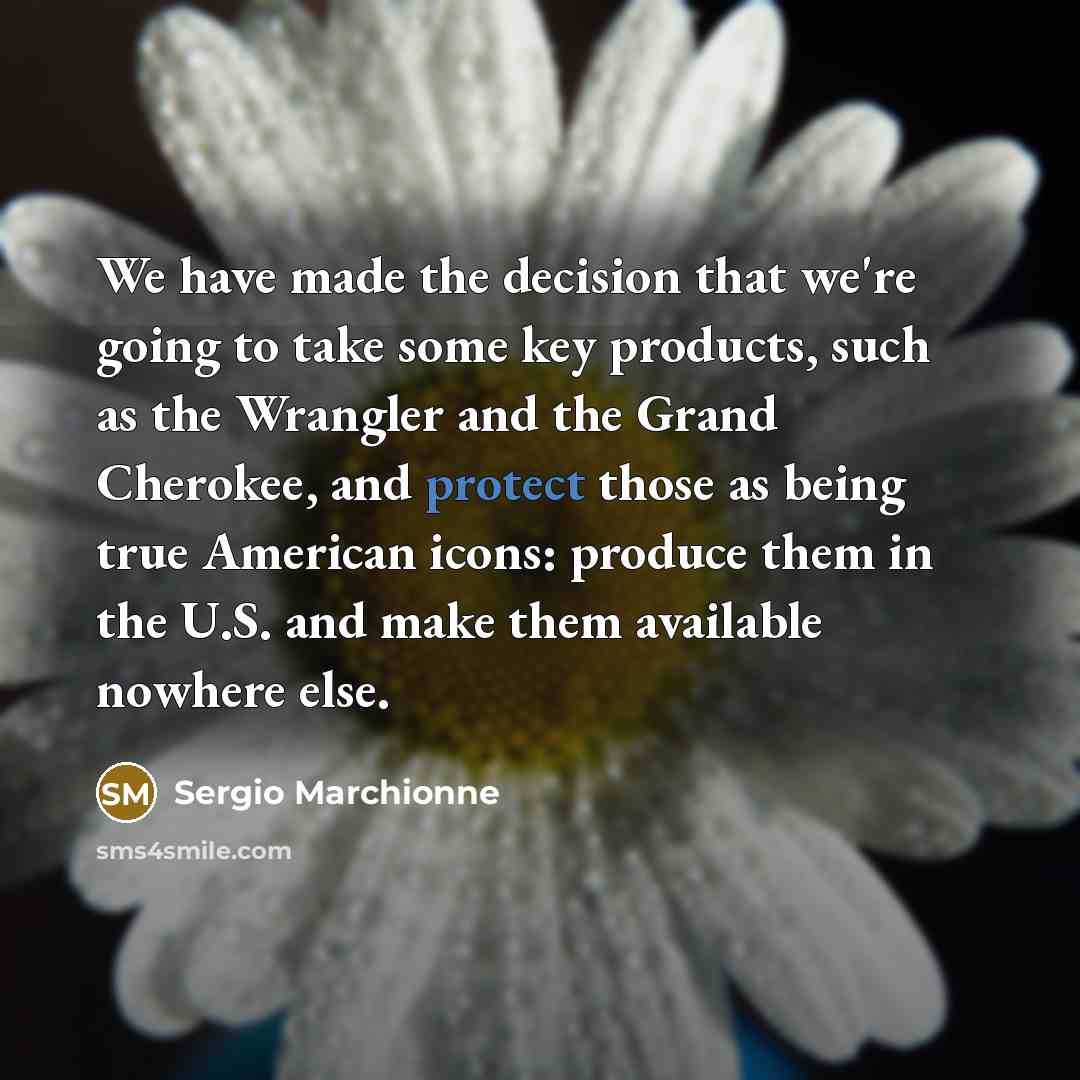 “We have made the decision that we're going to take…” quote by Sergio Marchionne
