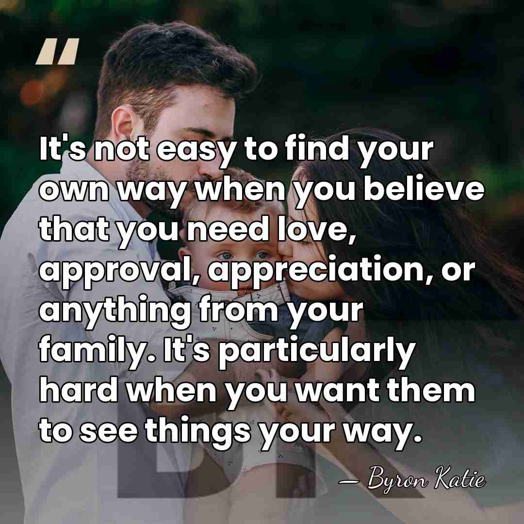 It's not easy to find your own way when you believe that&hellip; - Byron Katie
