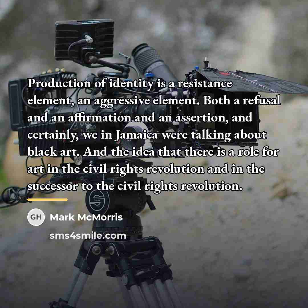 “Production of identity is a resistance element, an aggressive element.…” quote by Mark McMorris