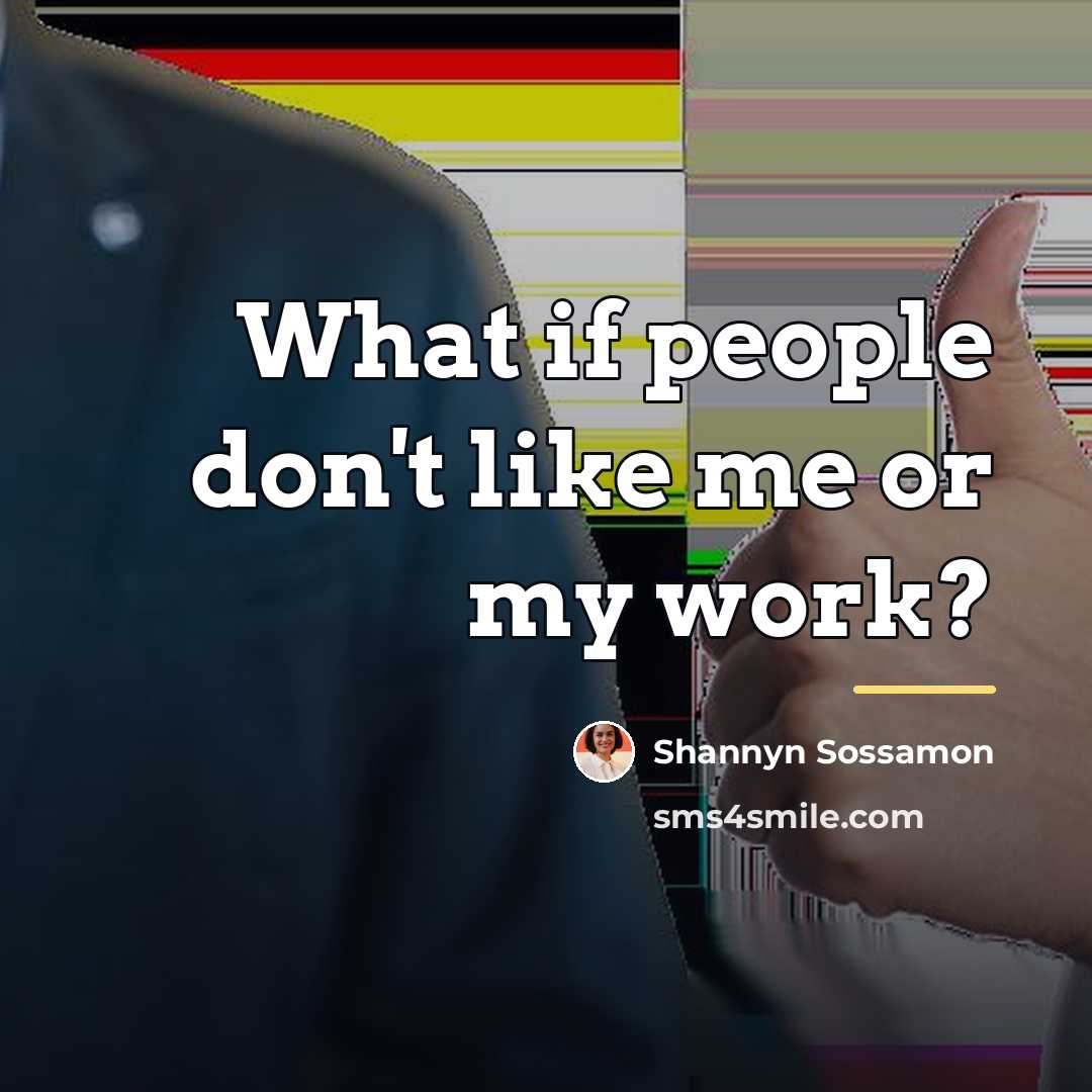 “What if people don't like me or my work?…” quote by Shannyn Sossamon
