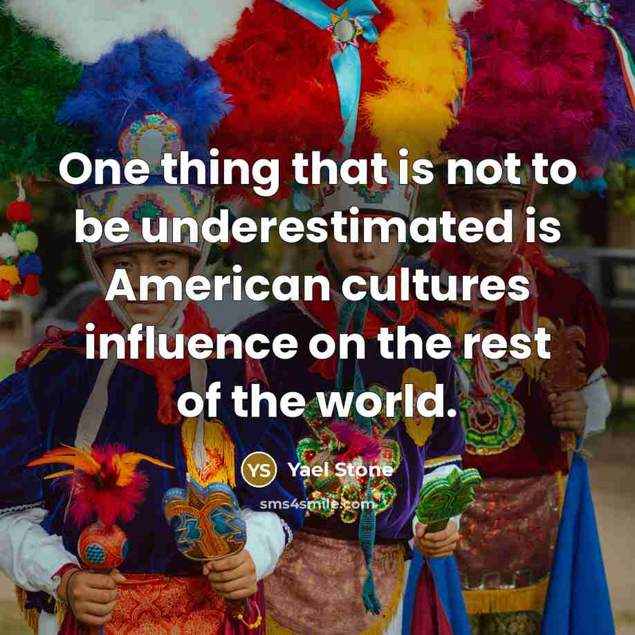 “One thing that is not to be underestimated is American…” quote by Yael Stone
