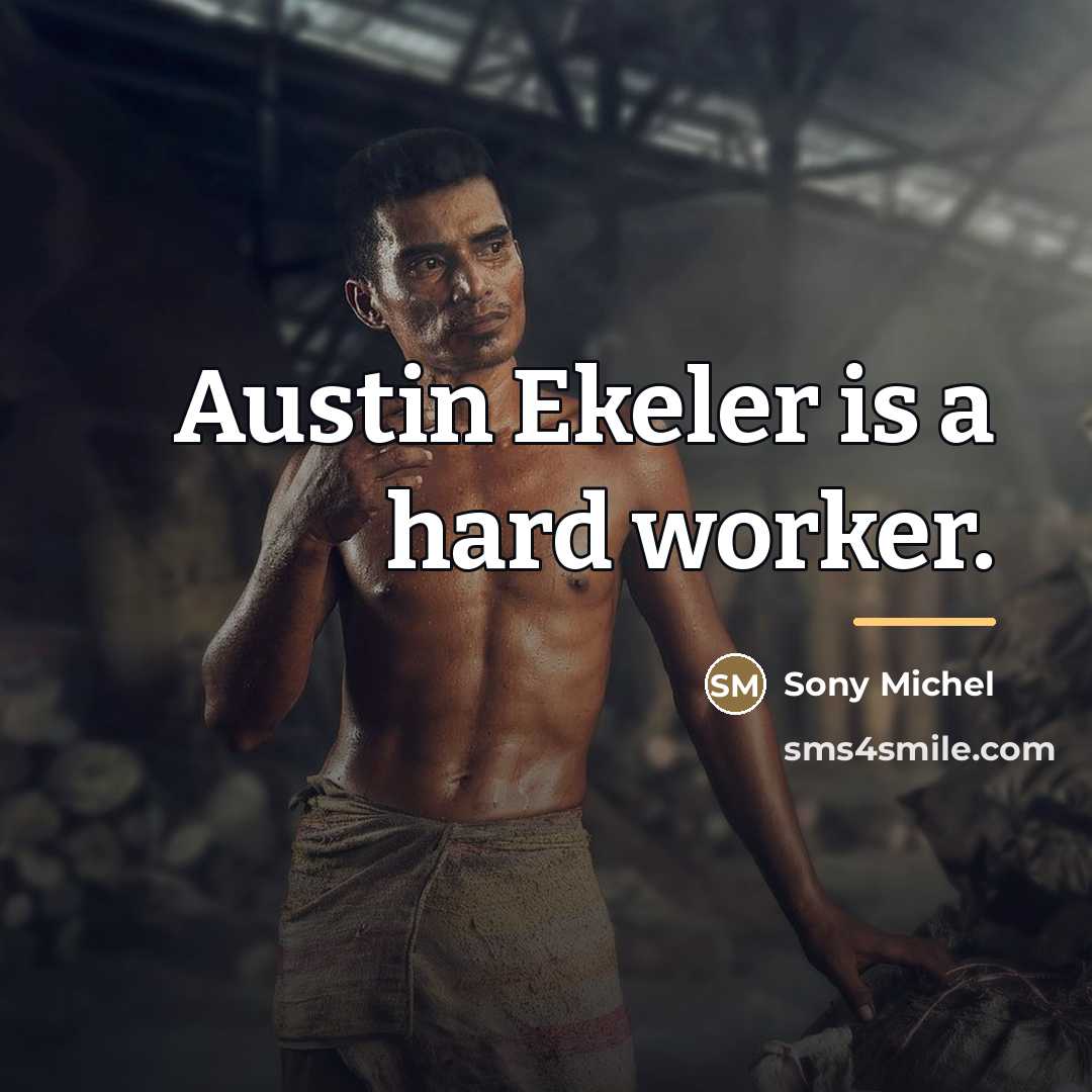 “Austin Ekeler is a hard worker.…” quote by Sony Michel