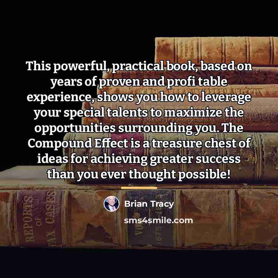 “This powerful, practical book, based on years of proven and…” quote by Brian Tracy