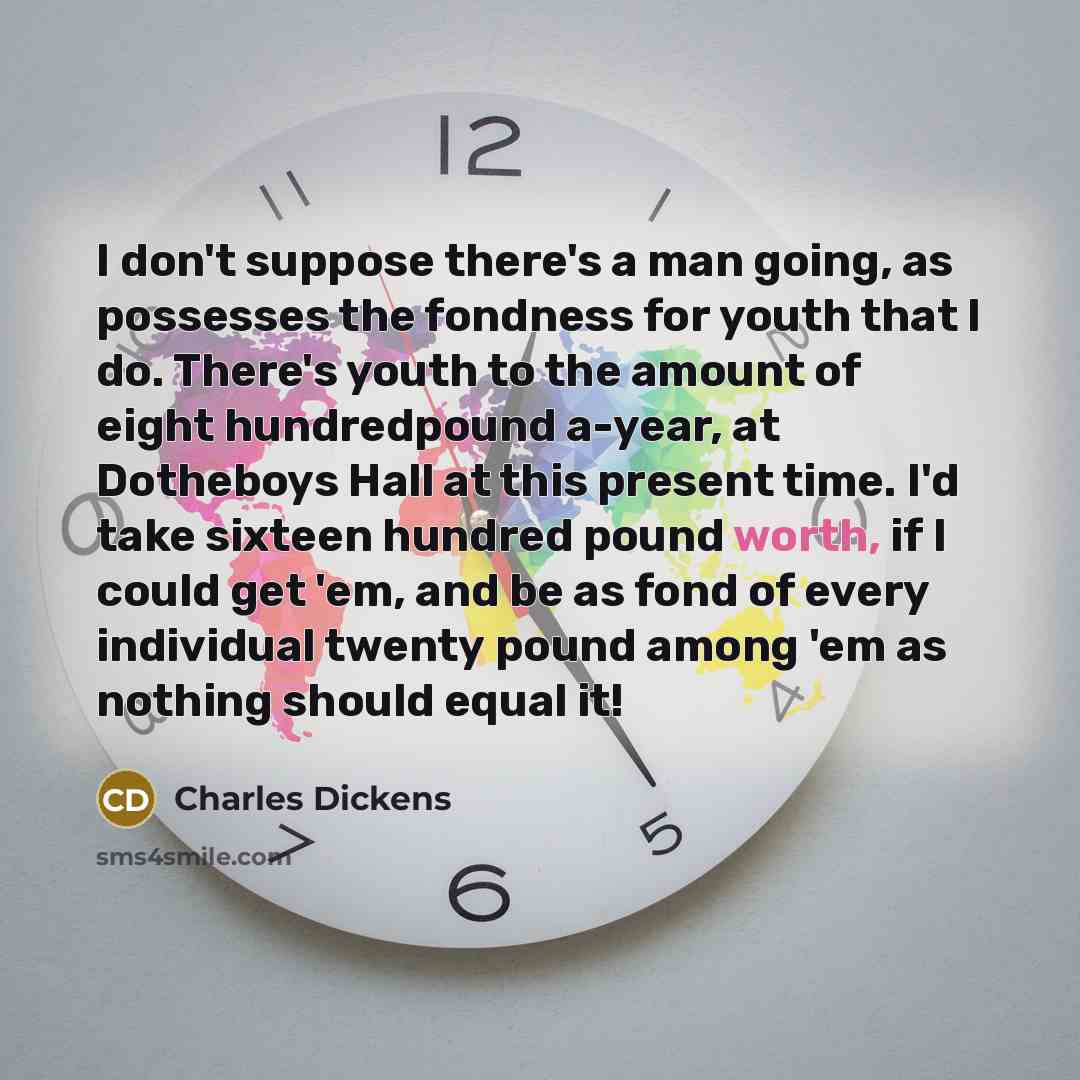 “I don't suppose there's a man going, as possesses the…” quote by Charles Dickens