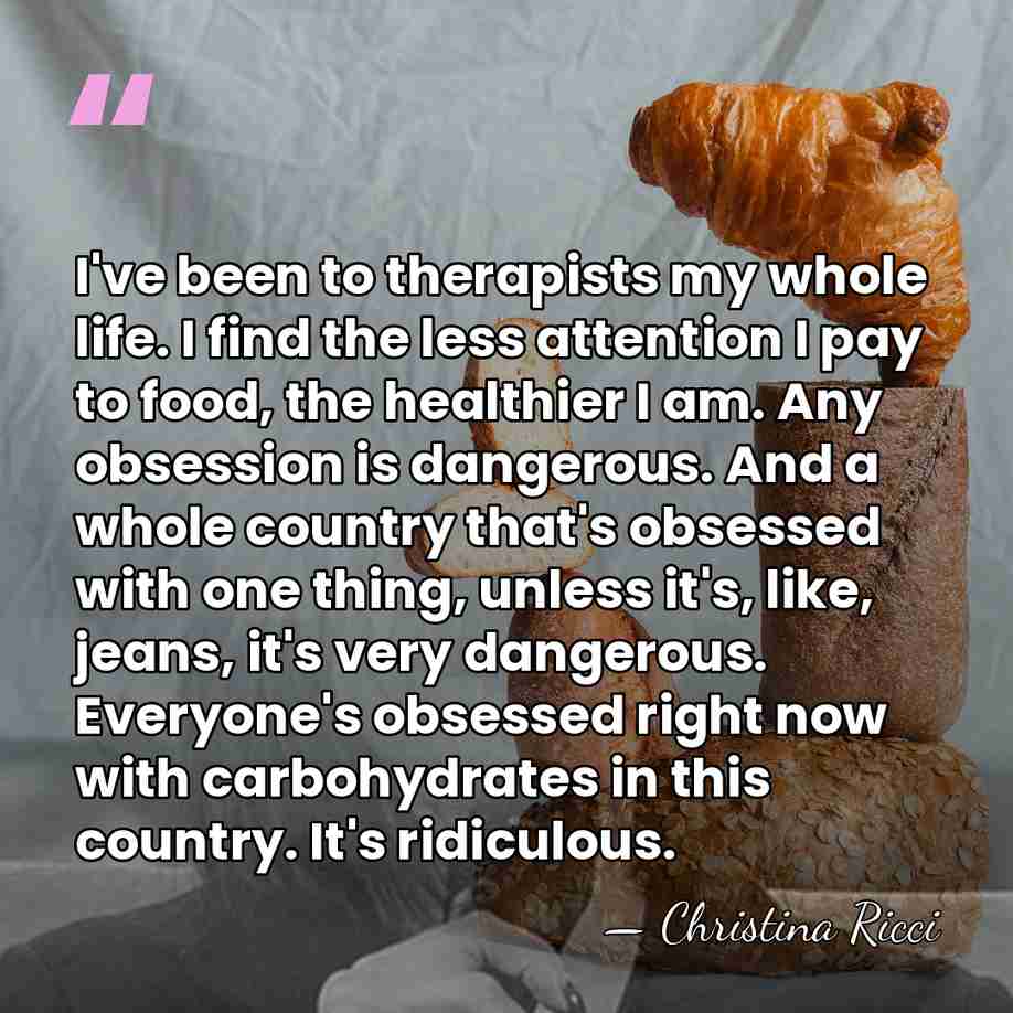 I've been to therapists my whole life. I find the less attention&hellip; - Christina Ricci