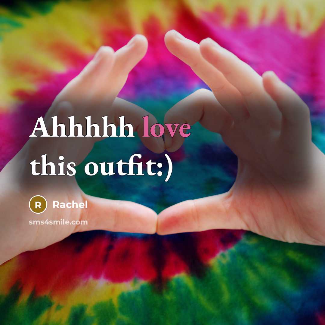 “Ahhhhh love this outfit:)…” quote by Rachel