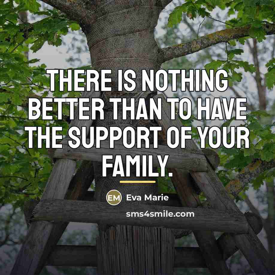 “There is nothing better than to have the support of…” quote by Eva Marie