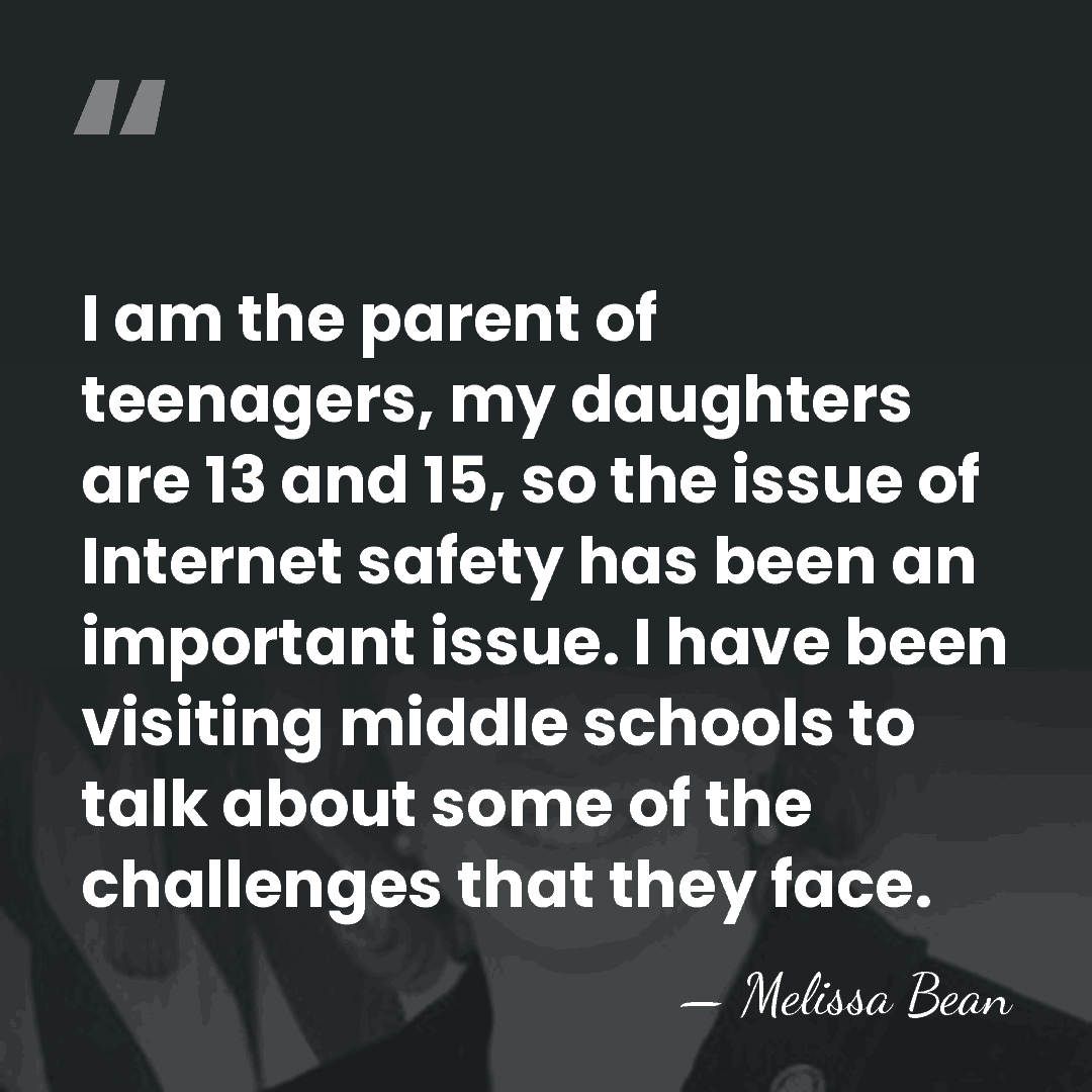 I am the parent of teenagers, my daughters are 13 and 15,&hellip; - Melissa Bean