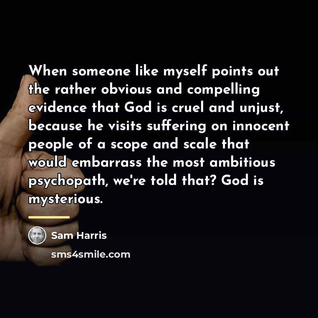 “When someone like myself points out the rather obvious and…” quote by Sam Harris
