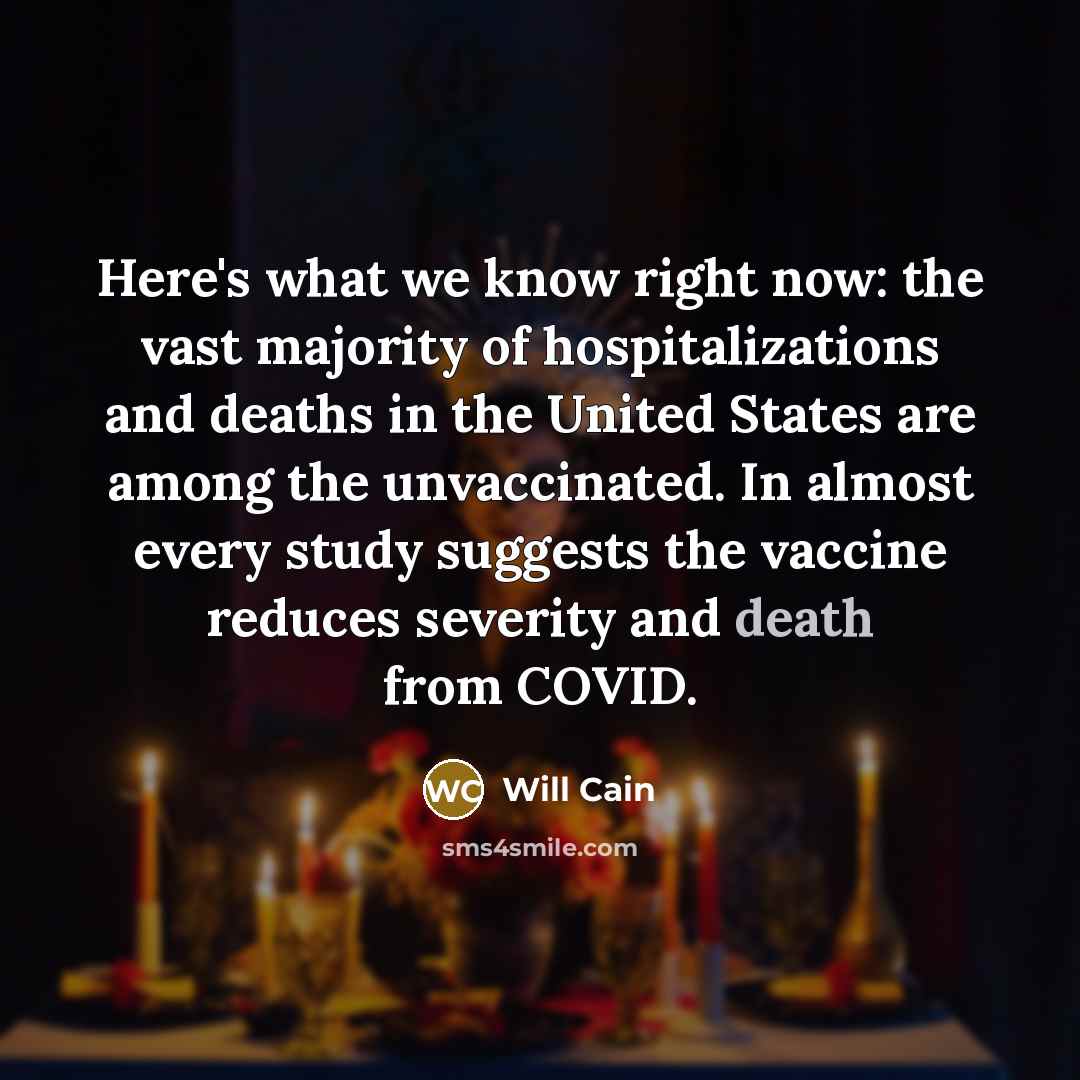 “Here's what we know right now: the vast majority of…” quote by Will Cain