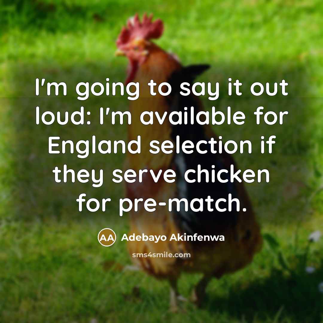 “I'm going to say it out loud: I'm available for…” quote by Adebayo Akinfenwa