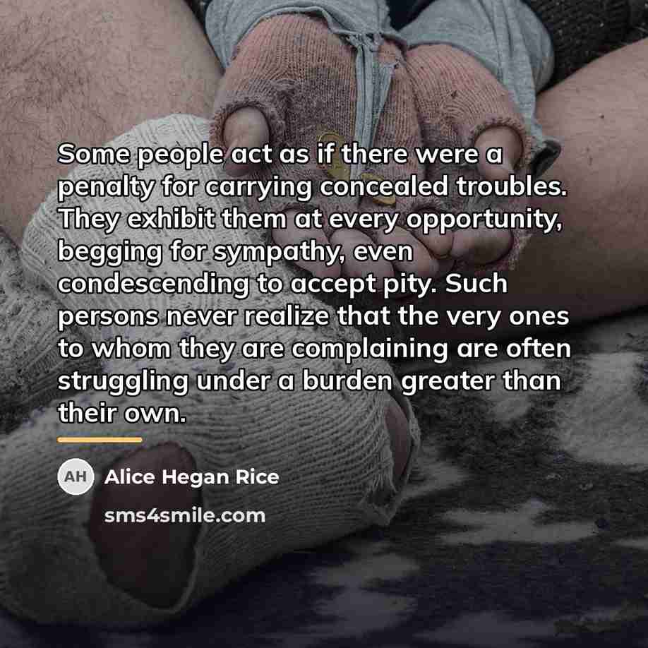 “Some people act as if there were a penalty for…” quote by Alice Hegan Rice