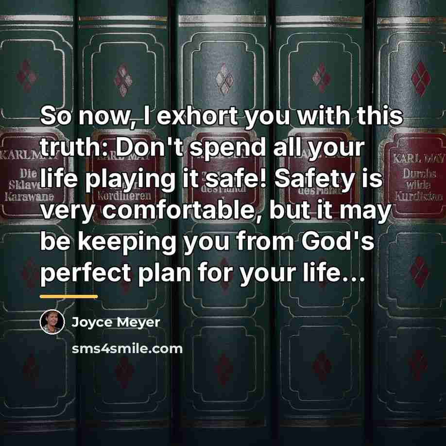 “So now, I exhort you with this truth: Don't spend…” quote by Joyce Meyer