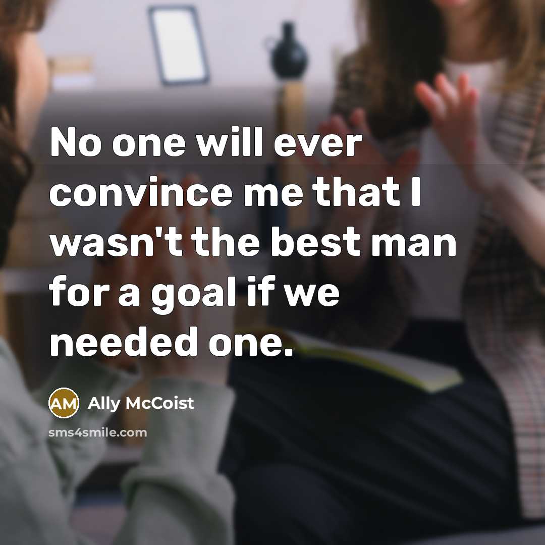 “No one will ever convince me that I wasn't the…” quote by Ally McCoist