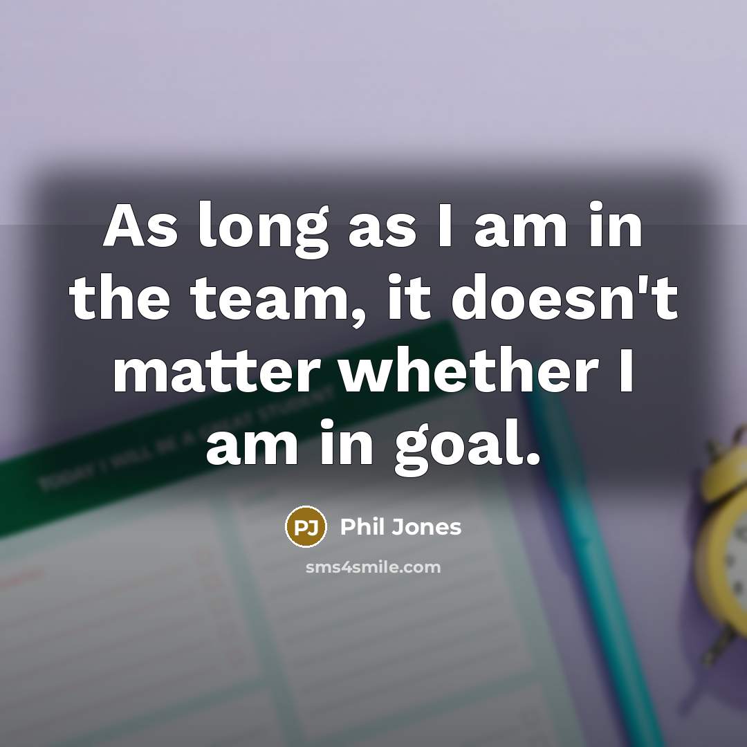 “As long as I am in the team, it doesn't…” quote by Phil Jones