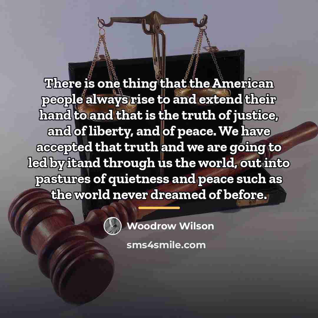 “There is one thing that the American people always rise…” quote by Woodrow Wilson