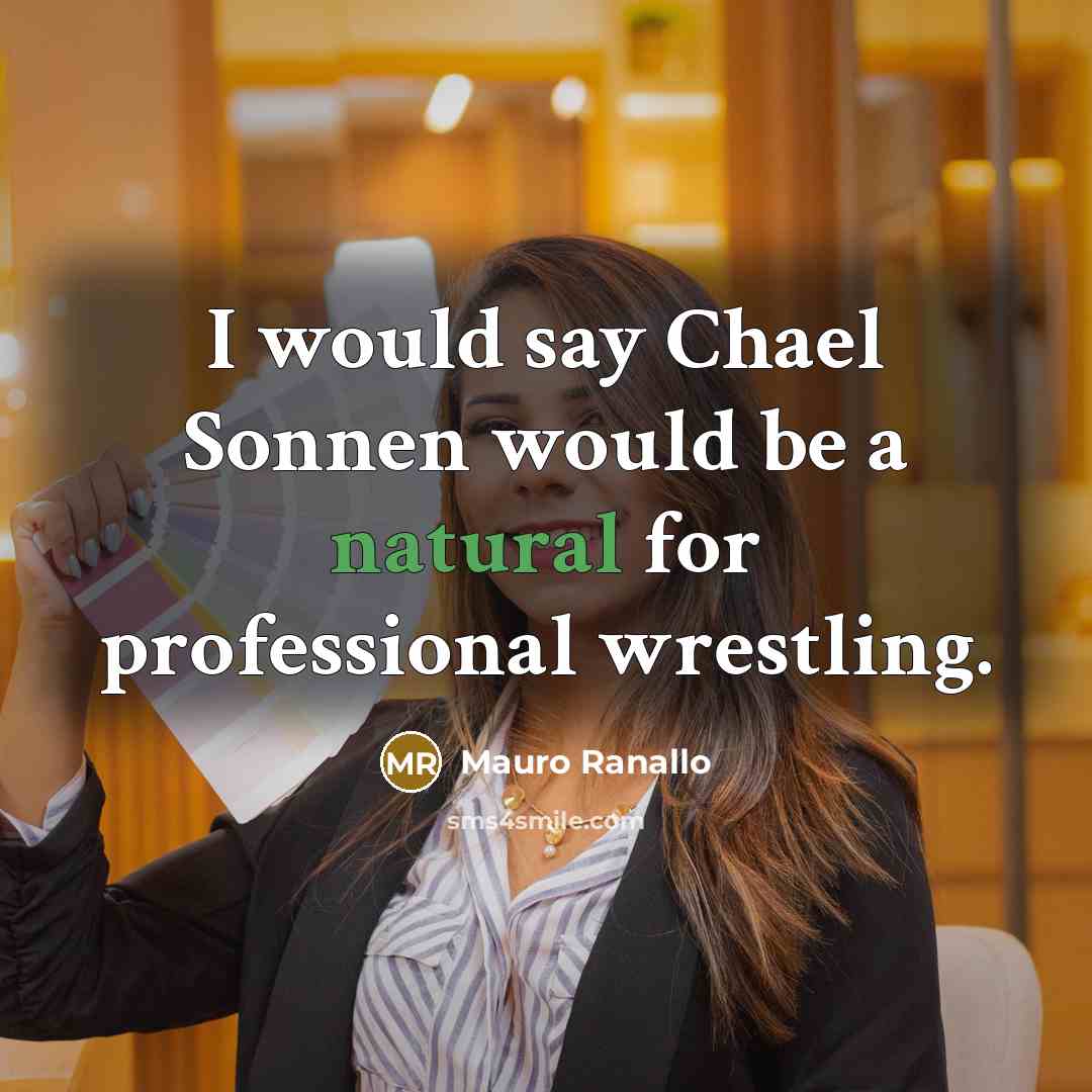 “I would say Chael Sonnen would be a natural for…” quote by Mauro Ranallo