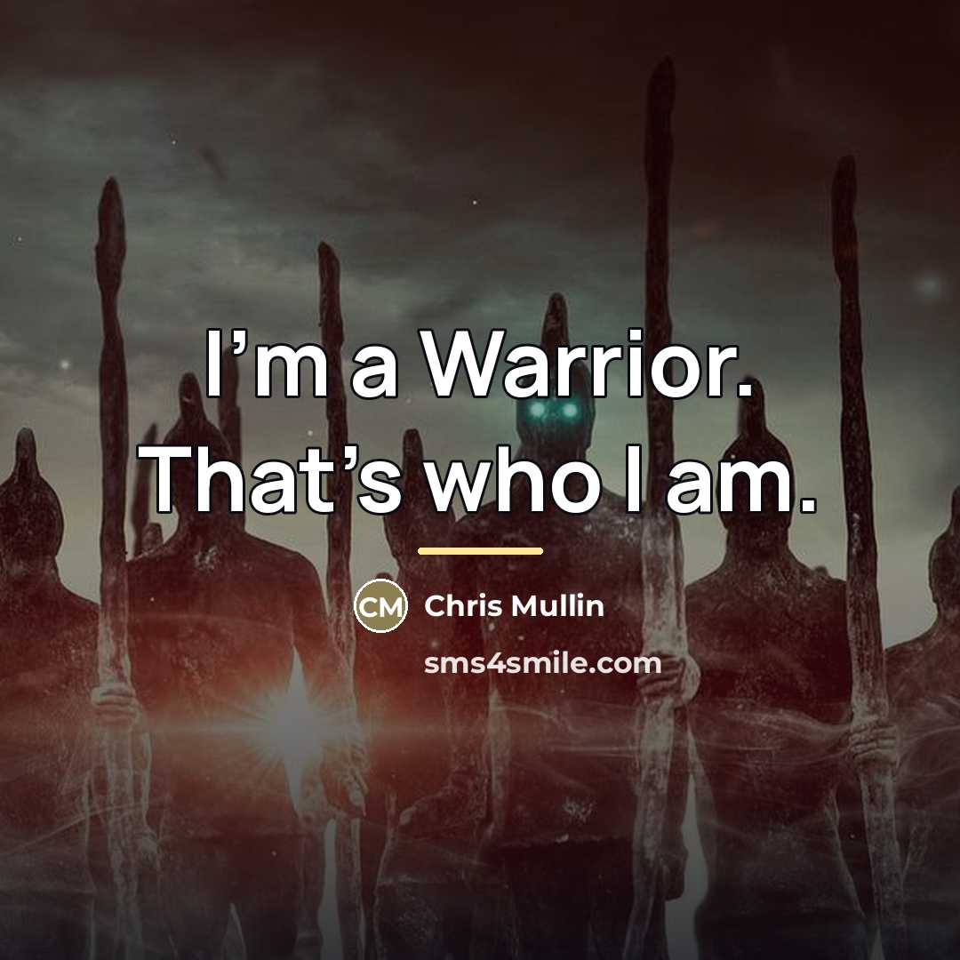 “I'm a Warrior. That's who I am.…” quote by Chris Mullin