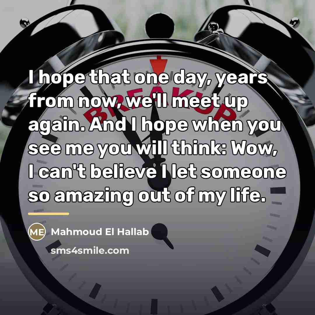 “I hope that one day, years from now, we'll meet…” quote by Mahmoud El Hallab