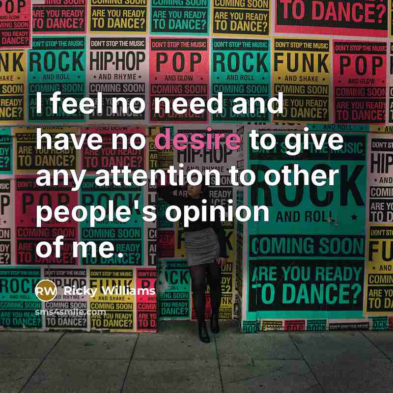 “I feel no need and have no desire to give…” quote by Ricky Williams
