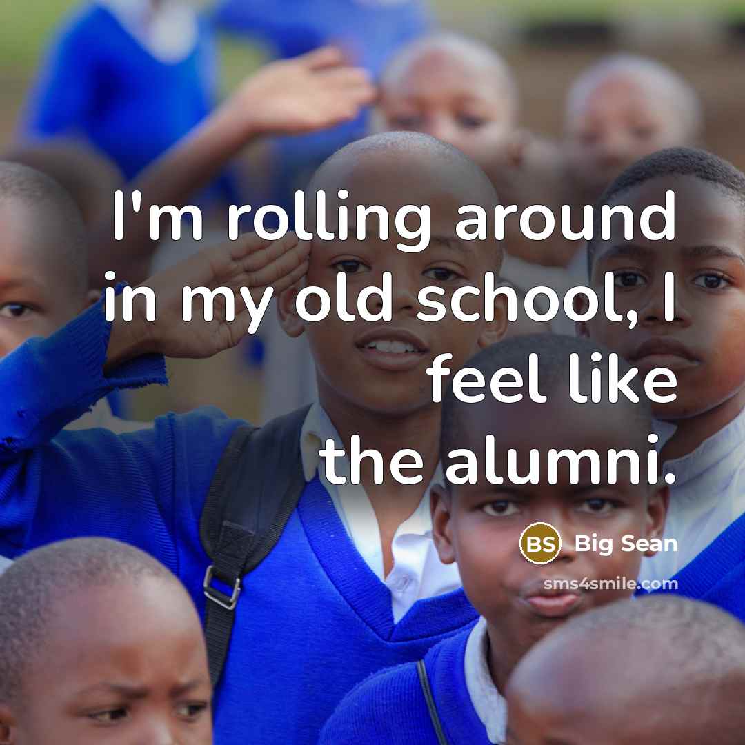“I'm rolling around in my old school, I feel like…” quote by Big Sean