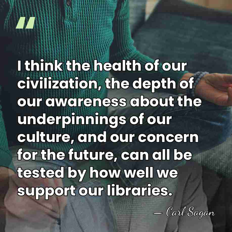 I think the health of our civilization, the depth of our awareness&hellip; - Carl Sagan