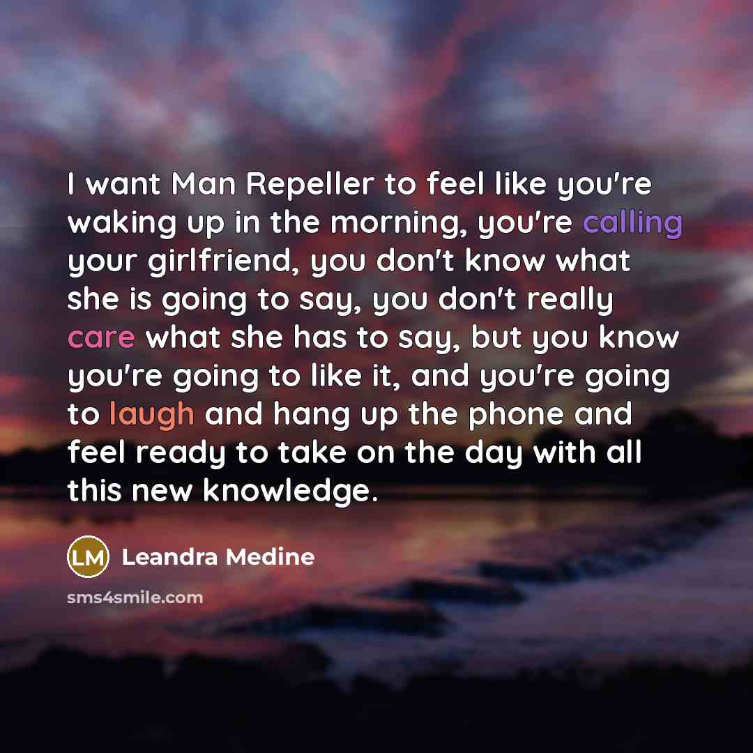 “I want Man Repeller to feel like you're waking up…” quote by Leandra Medine