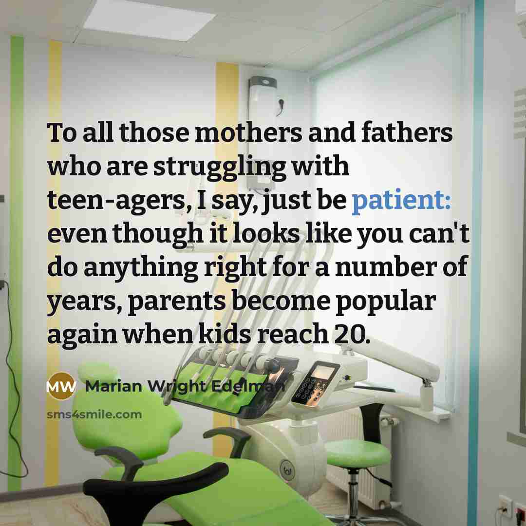 “To all those mothers and fathers who are struggling with…” quote by Marian Wright Edelman