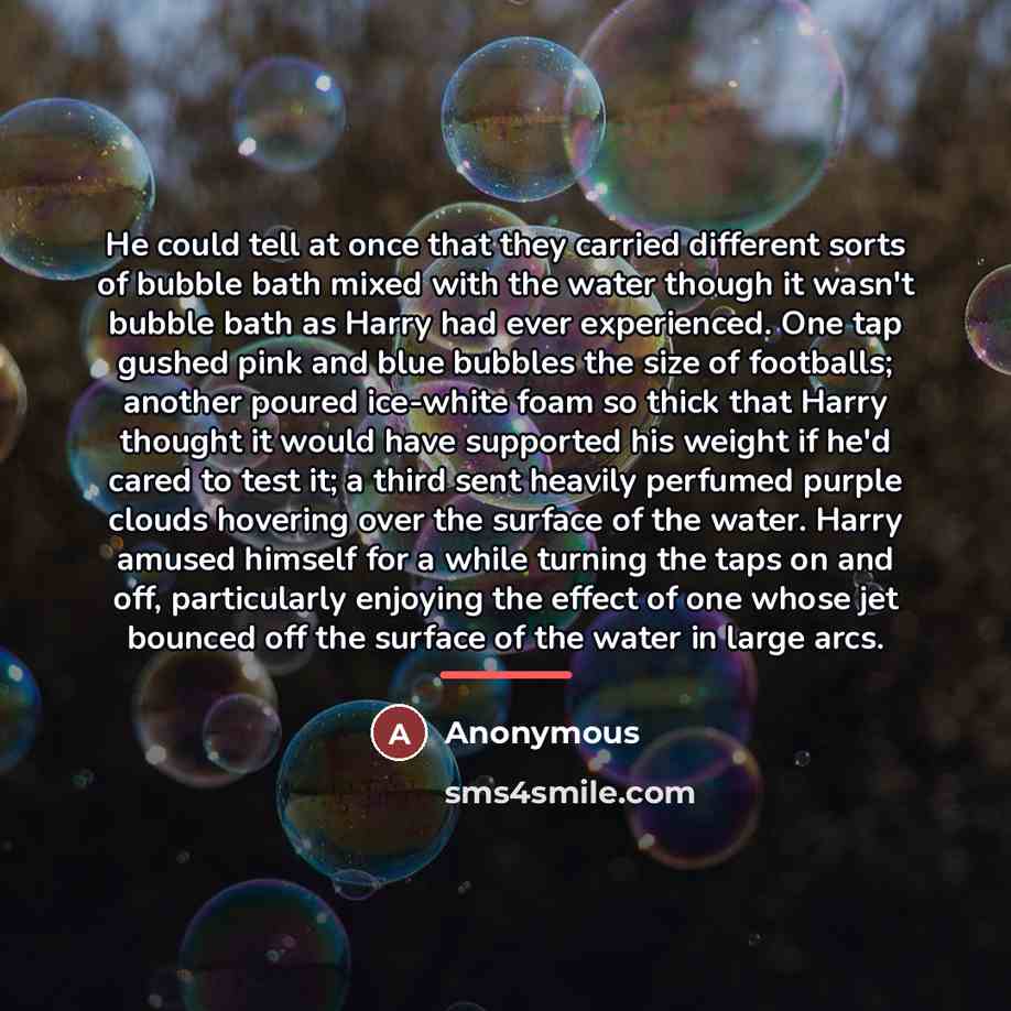 “He could tell at once that they carried different sorts…” quote by Anonymous