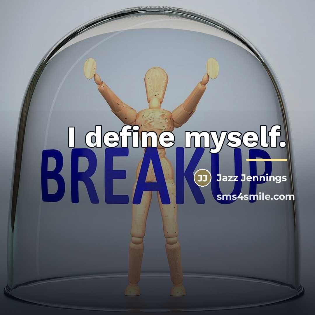 “I define myself.…” quote by Jazz Jennings
