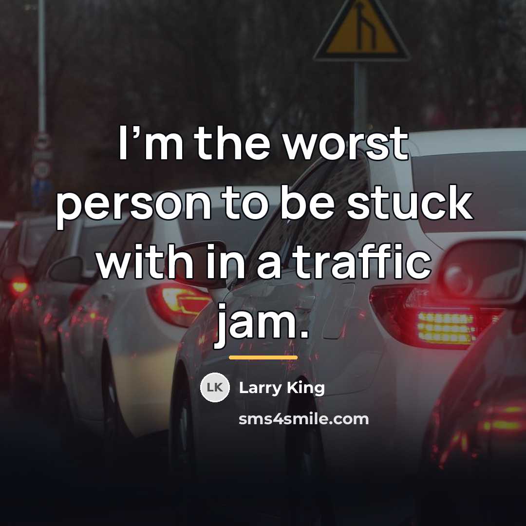 “I'm the worst person to be stuck with in a…” quote by Larry King