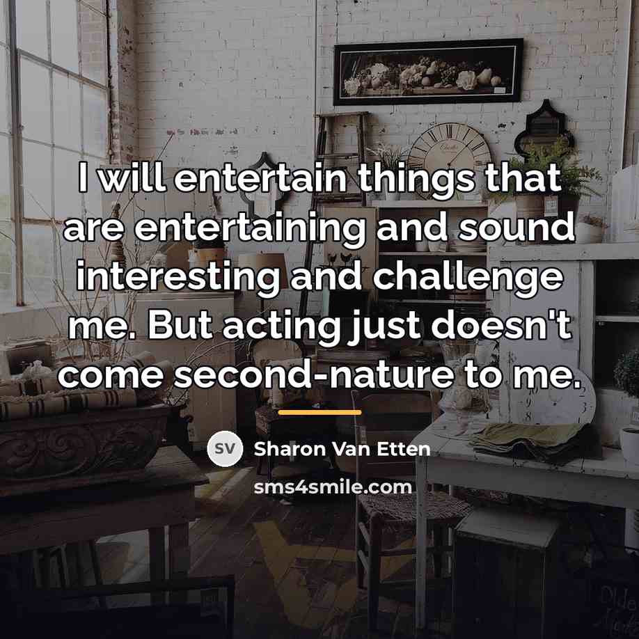 “I will entertain things that are entertaining and sound interesting…” quote by Sharon Van Etten