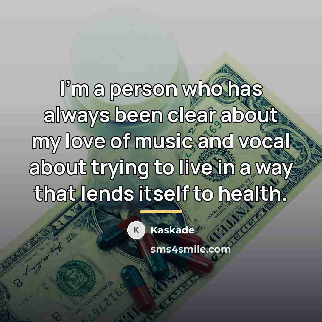 “I'm a person who has always been clear about my…” quote by Kaskade