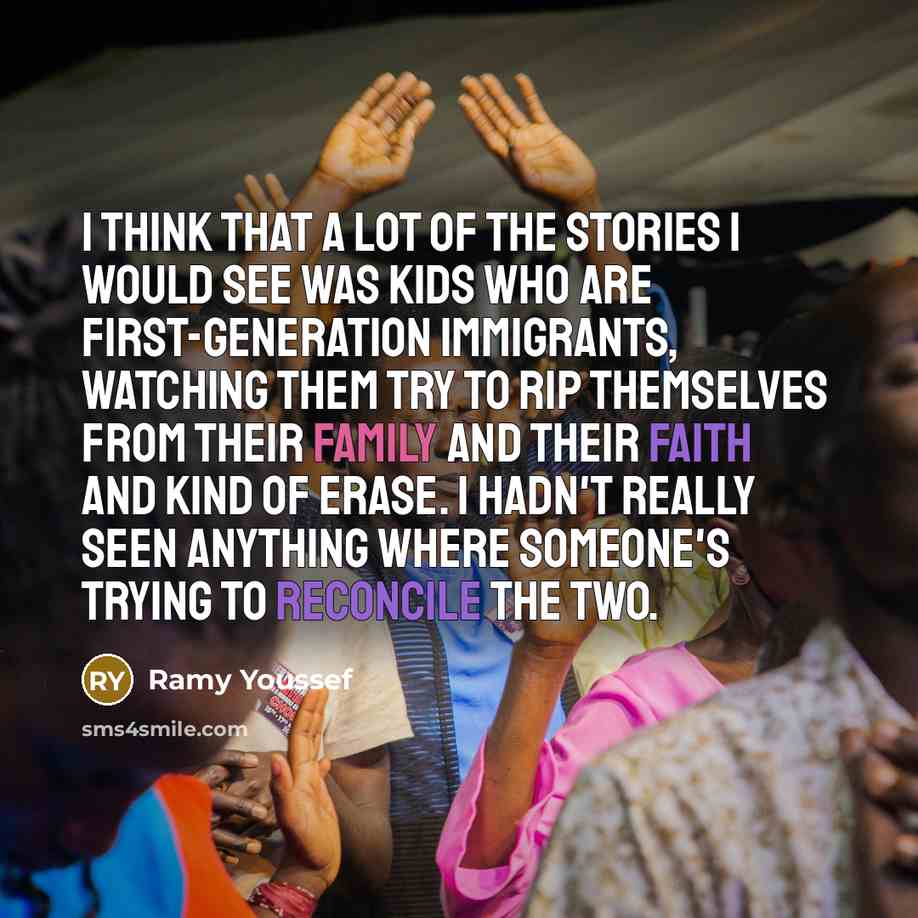 “I think that a lot of the stories I would…” quote by Ramy Youssef