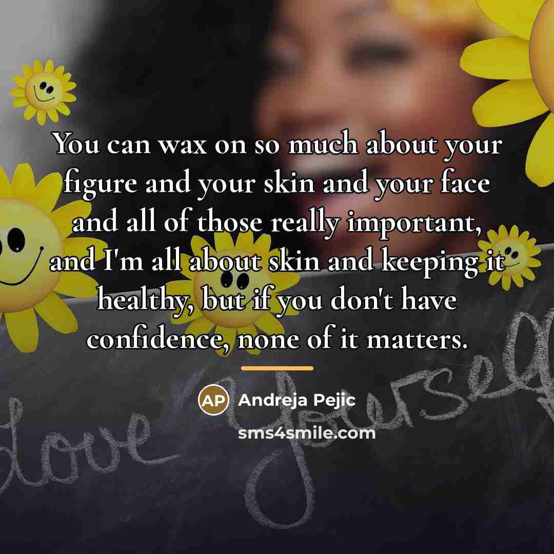 “You can wax on so much about your figure and…” quote by Andreja Pejic