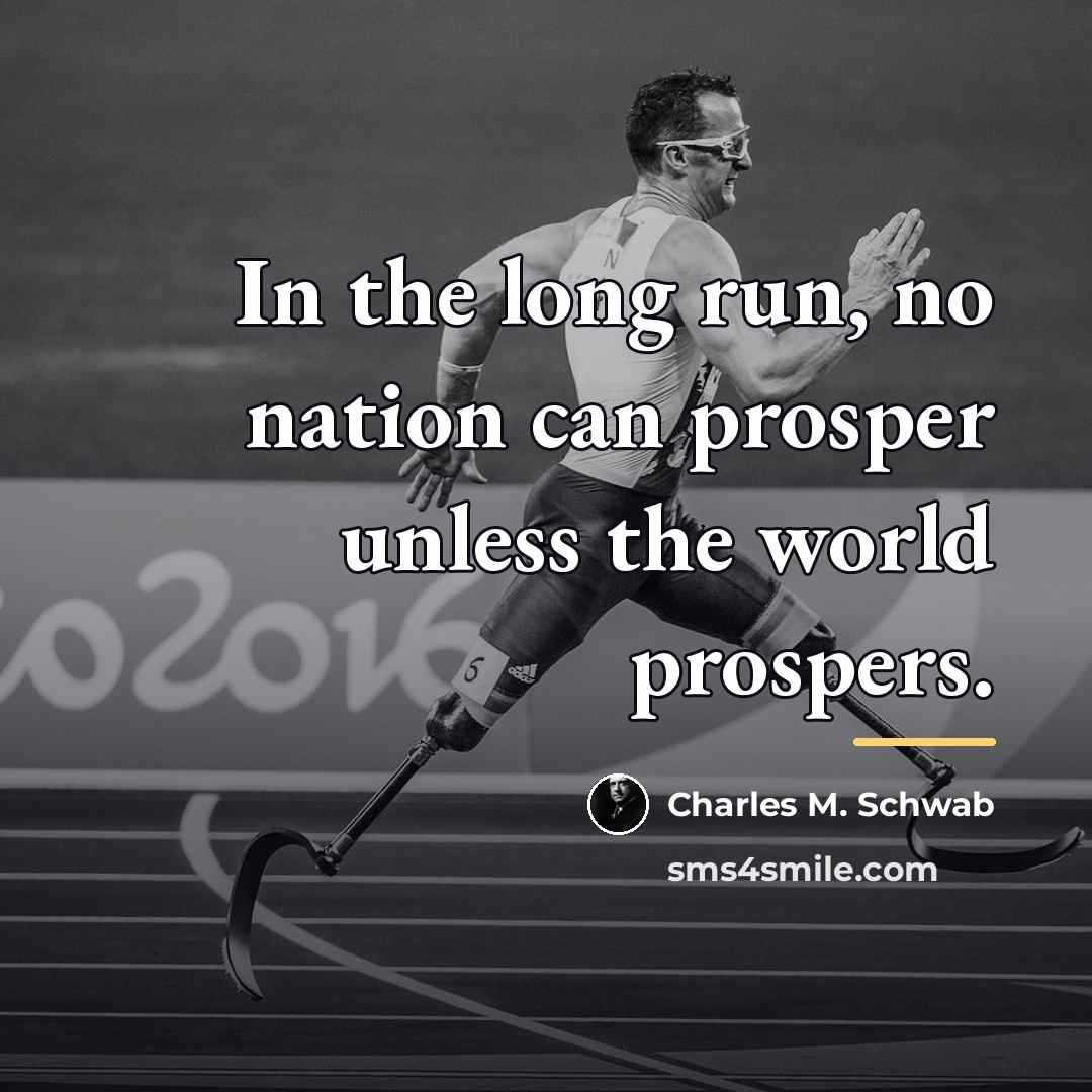 “In the long run, no nation can prosper unless the…” quote by Charles M. Schwab