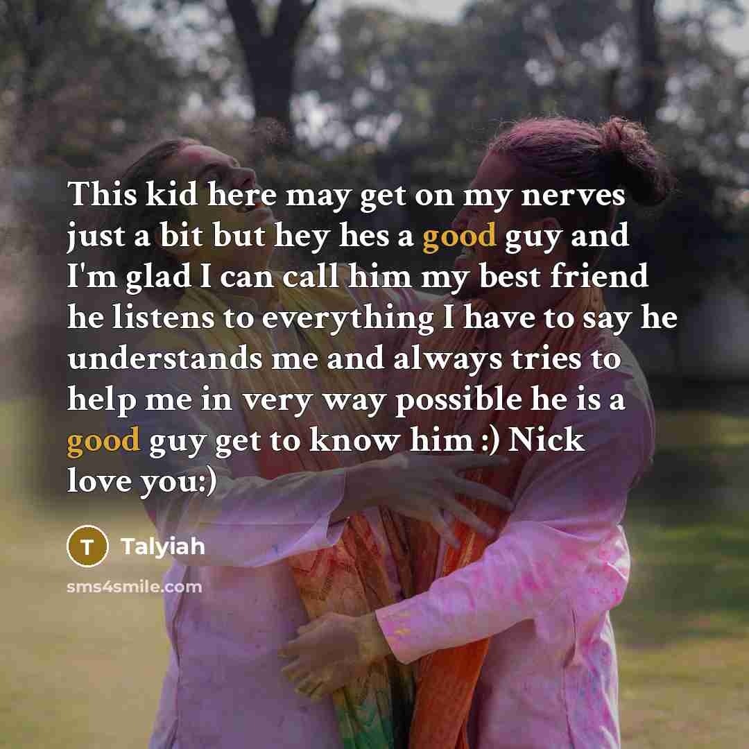 “This kid here may get on my nerves just a…” quote by Talyiah