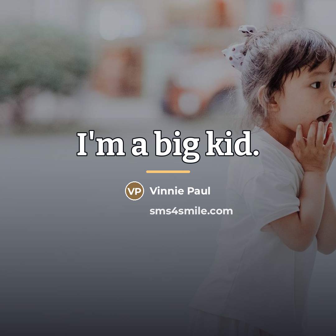 “I'm a big kid.…” quote by Vinnie Paul