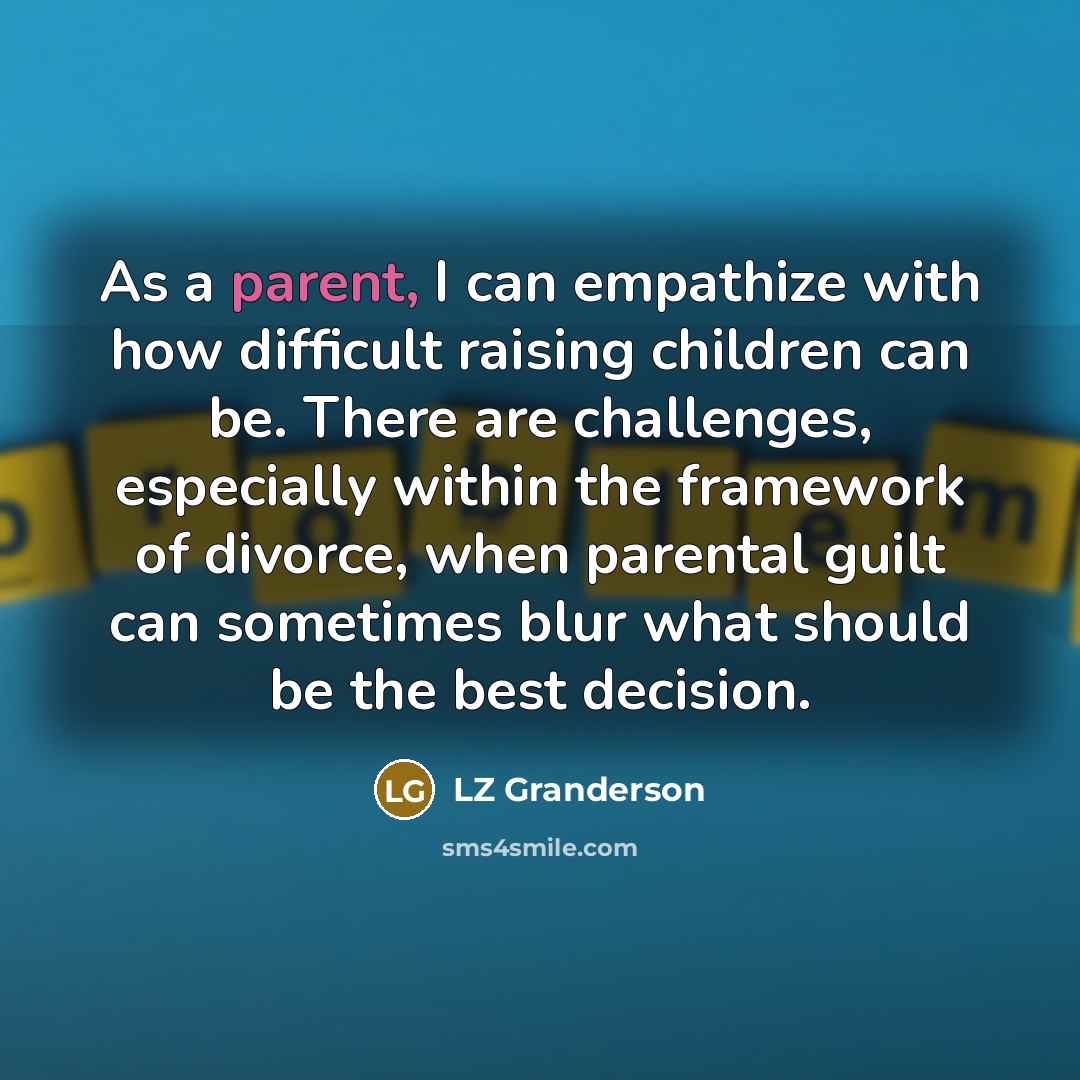 “As a parent, I can empathize with how difficult raising…” quote by LZ Granderson