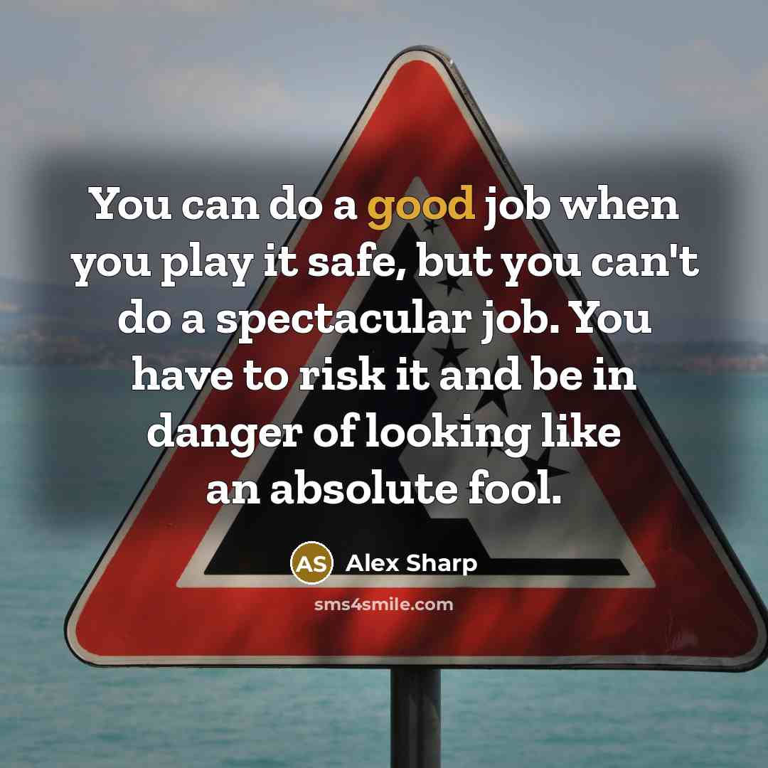 “You can do a good job when you play it…” quote by Alex Sharp