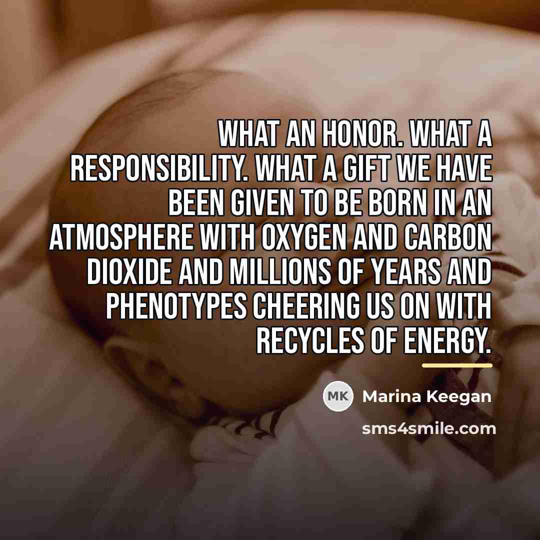“What an honor. What a responsibility. What a gift we…” quote by Marina Keegan